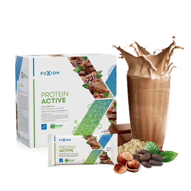 Protein Active Chocolate con avellanas